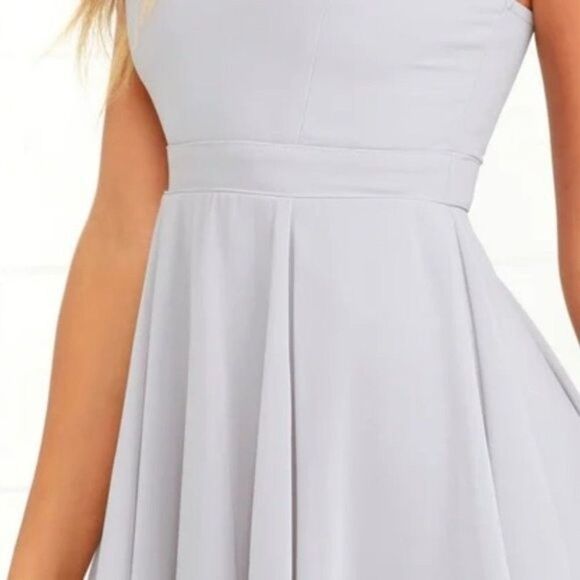 Lulu's Forevermore Skater Mini Dress size large - Picture 5 of 10